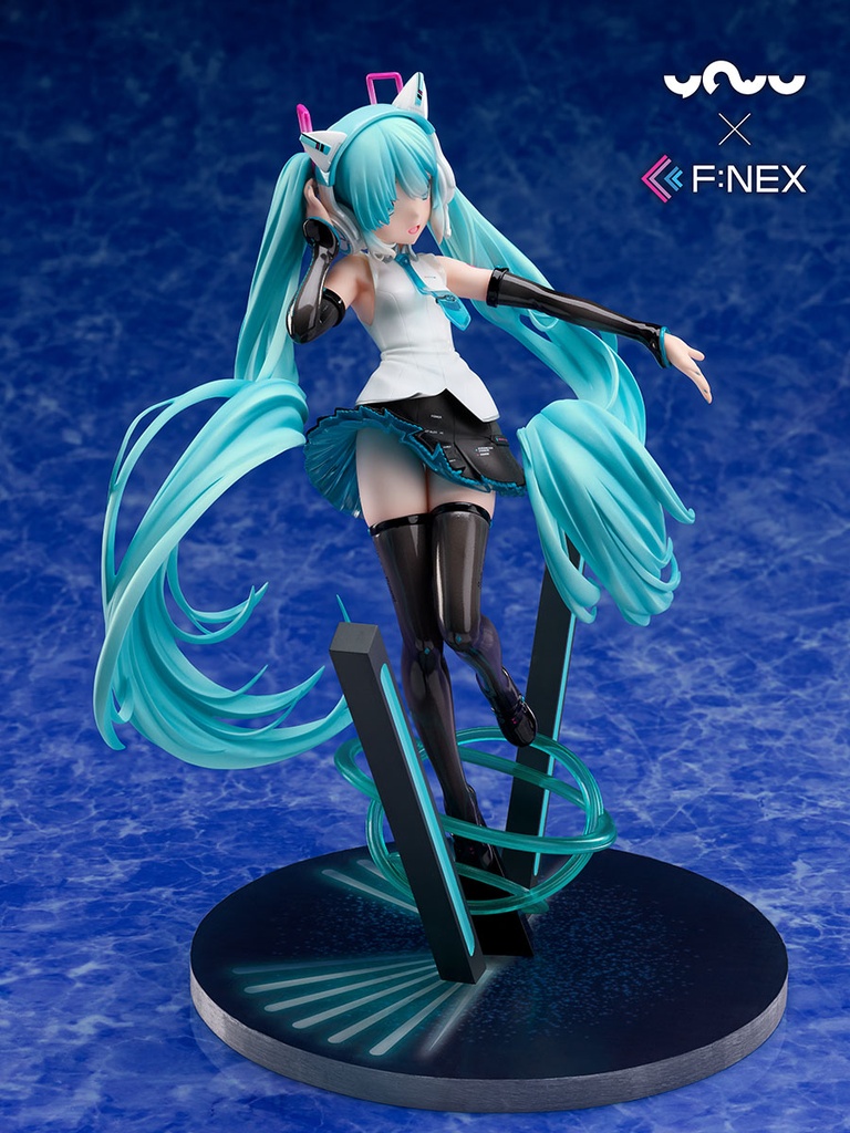 YOWUxF:NEX] HATSUNE MIKU CAT EAR HEADPHONE Ver. 1/7 Scale Figure 